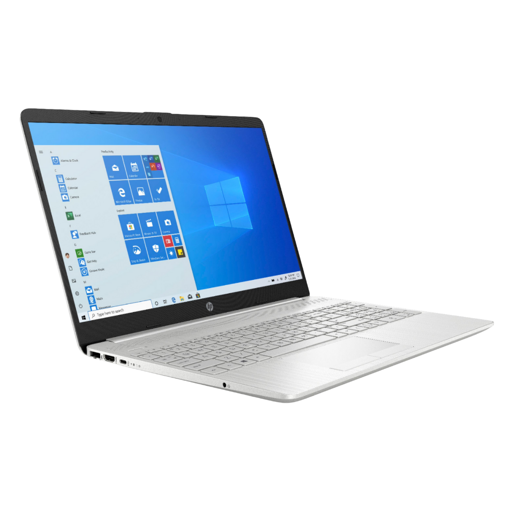 HP 15.6" Laptop – Intel Core i3, 8GB RAM, 256GB SSD (Silver)