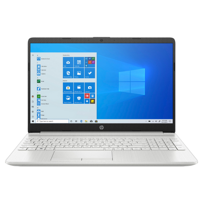 HP 15.6" Laptop – Intel Core i3, 8GB RAM, 256GB SSD (Silver)