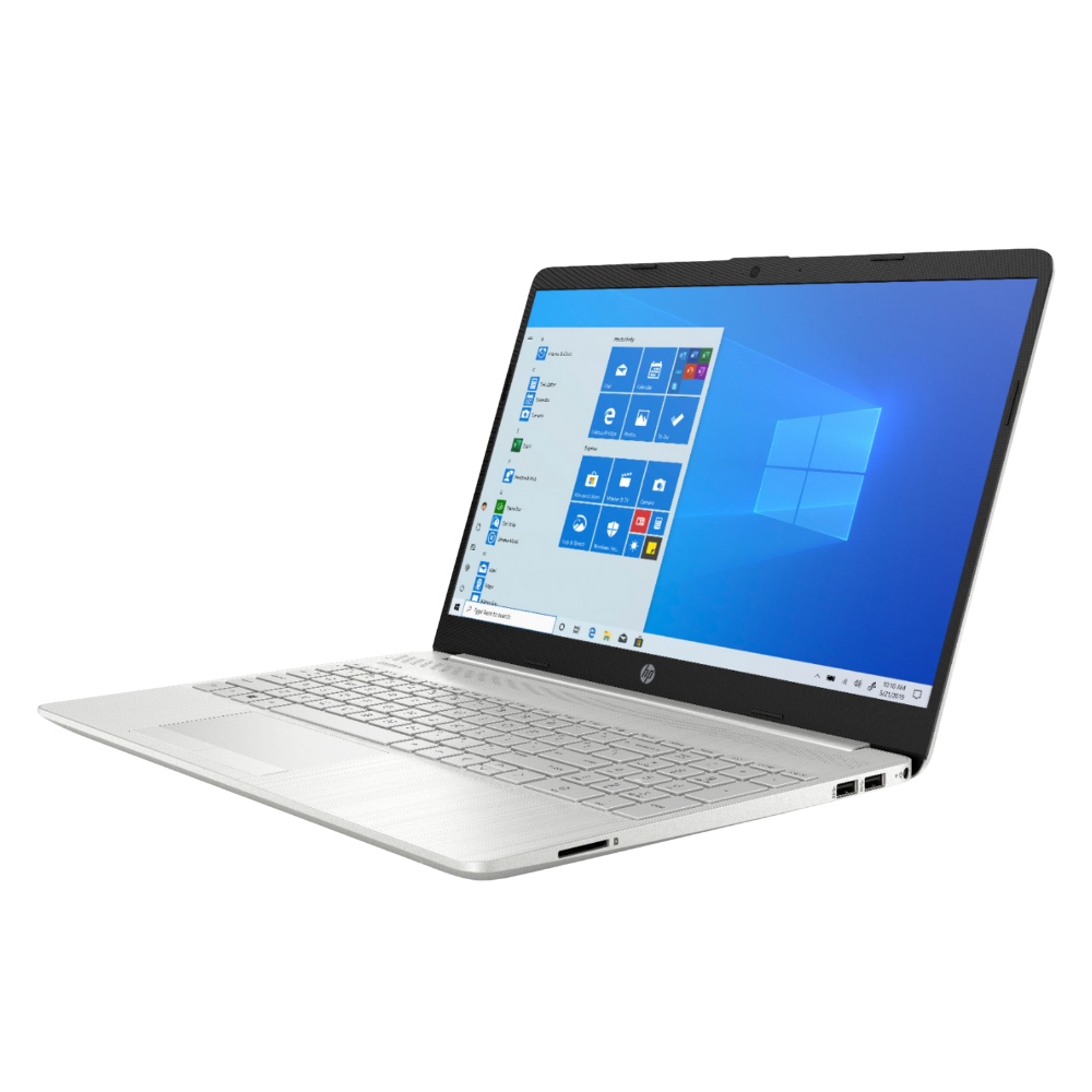 HP 15.6" Laptop – Intel Core i3, 8GB RAM, 256GB SSD (Silver)