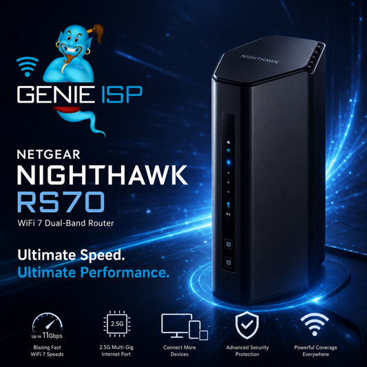 Netgear Nighthawk BE3100 WiFi 7 Dual-Band Router (RS70)