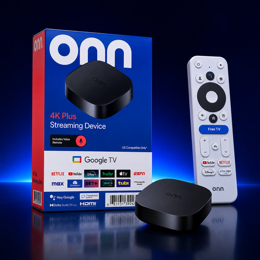 Onn 4K Plus Streaming Device (2025 Edition)
